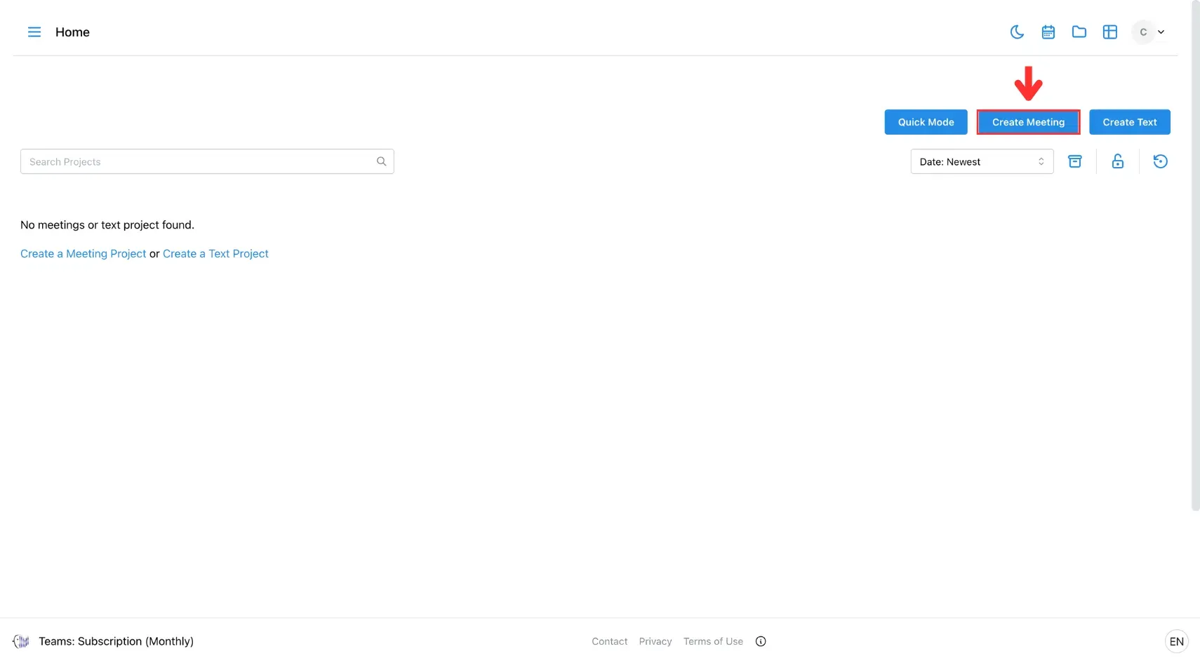 13.4 Create Meeting Button.webp
