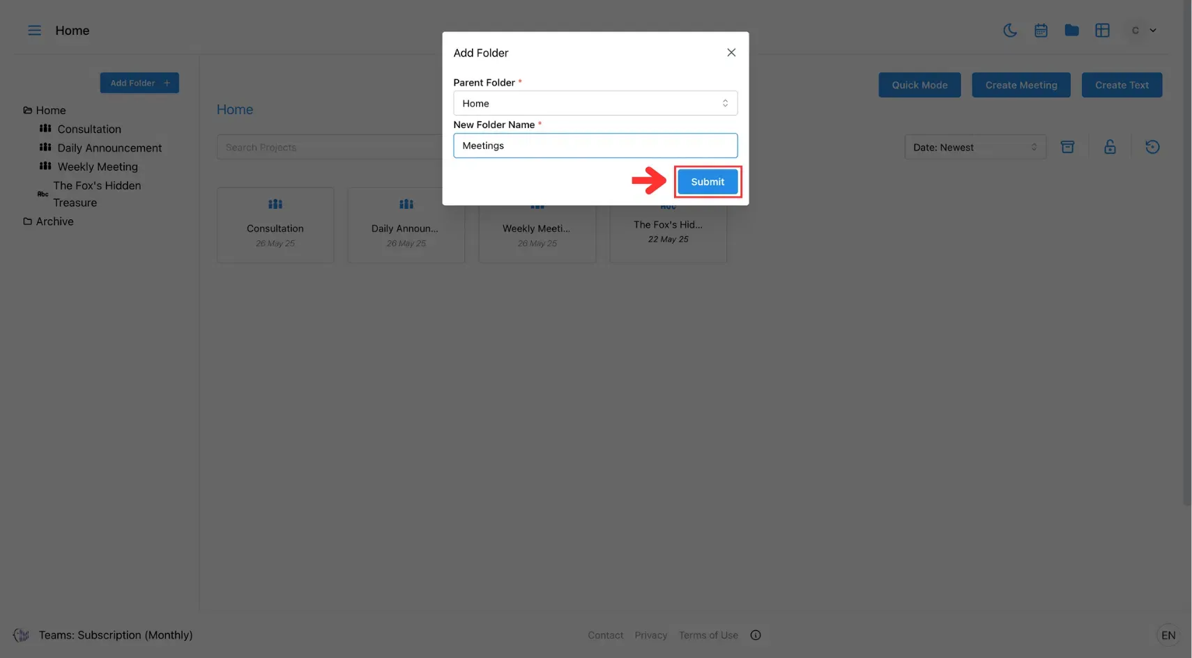 36.3 Create Folder - Submit.webp
