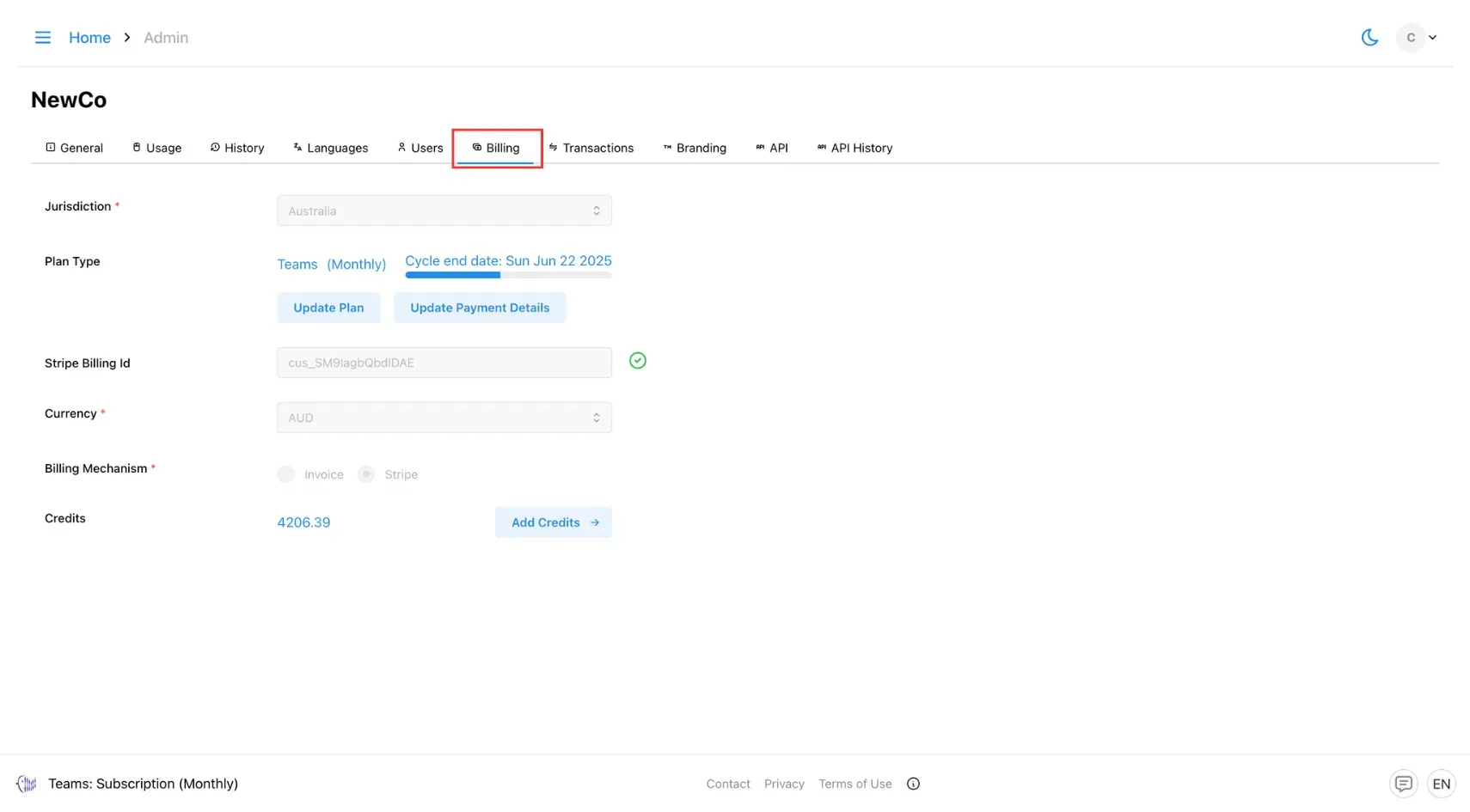 39.5 Admin - Billing.webp
