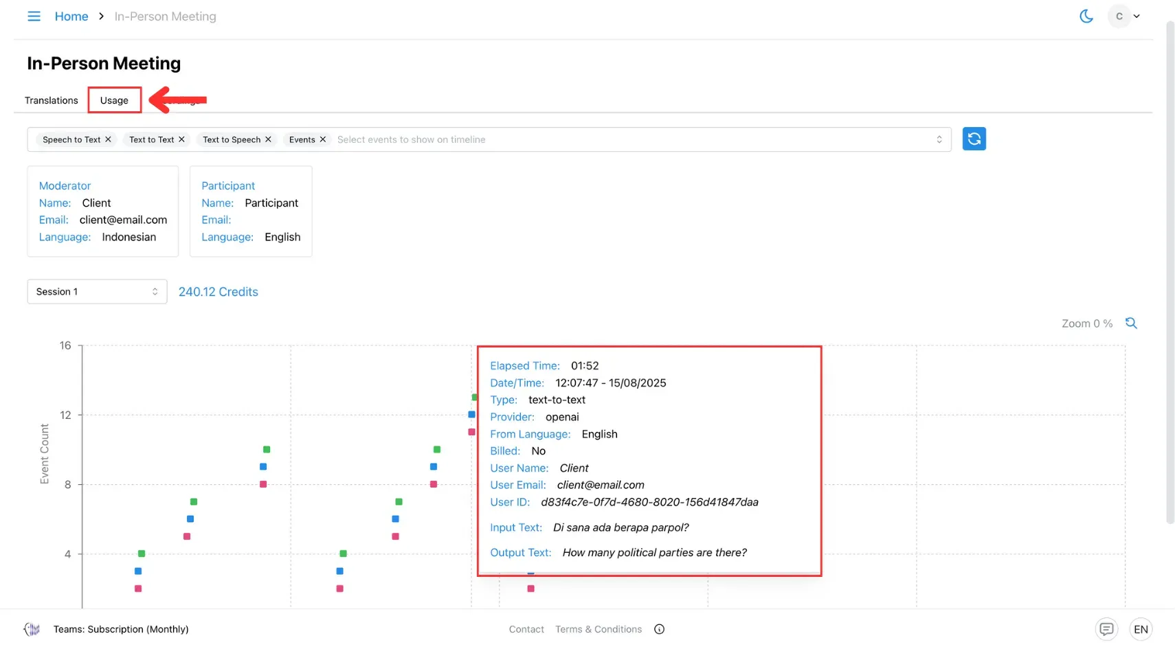 Meeting Analytics