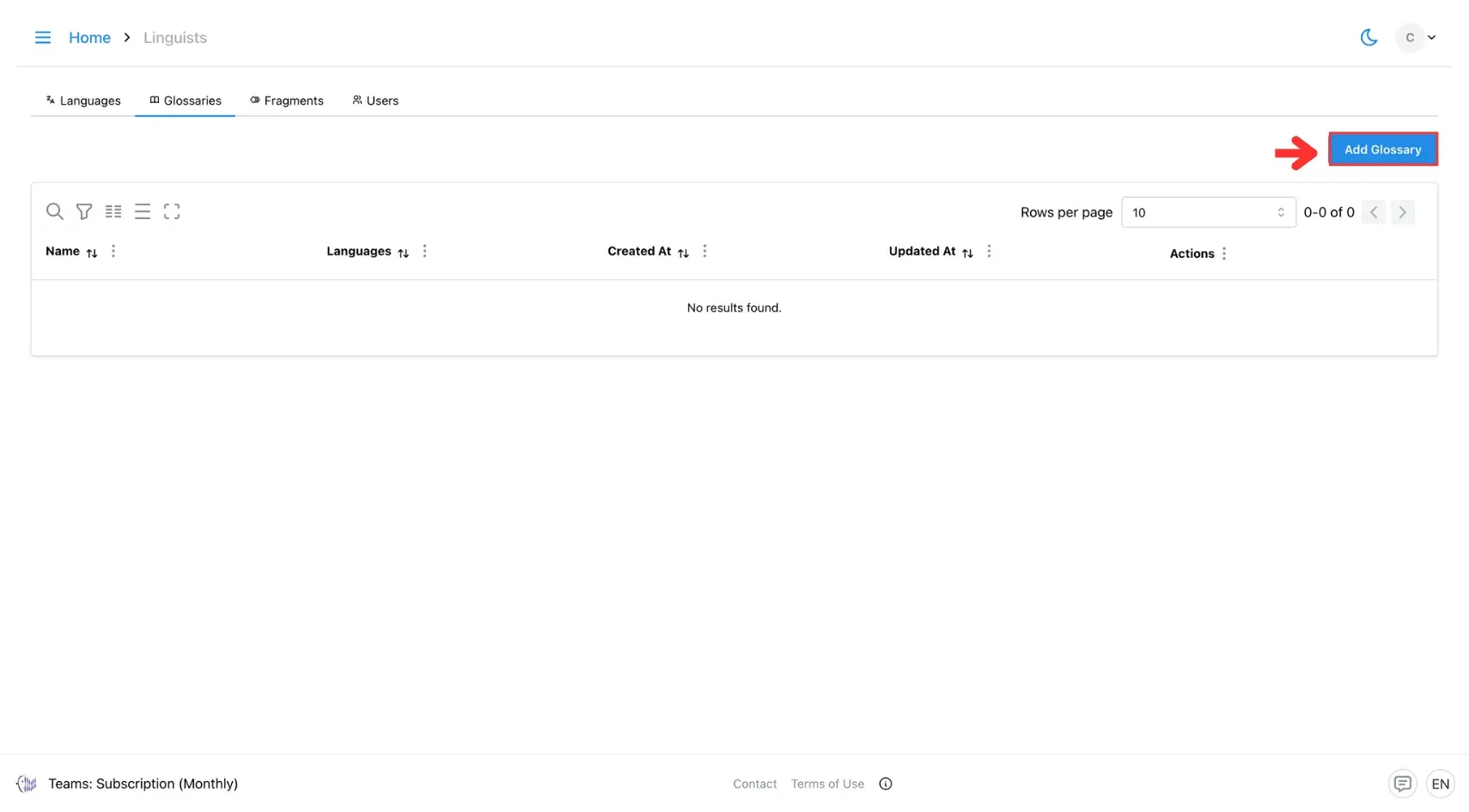 40.3 Create Glossaries - Add Glossary.webp