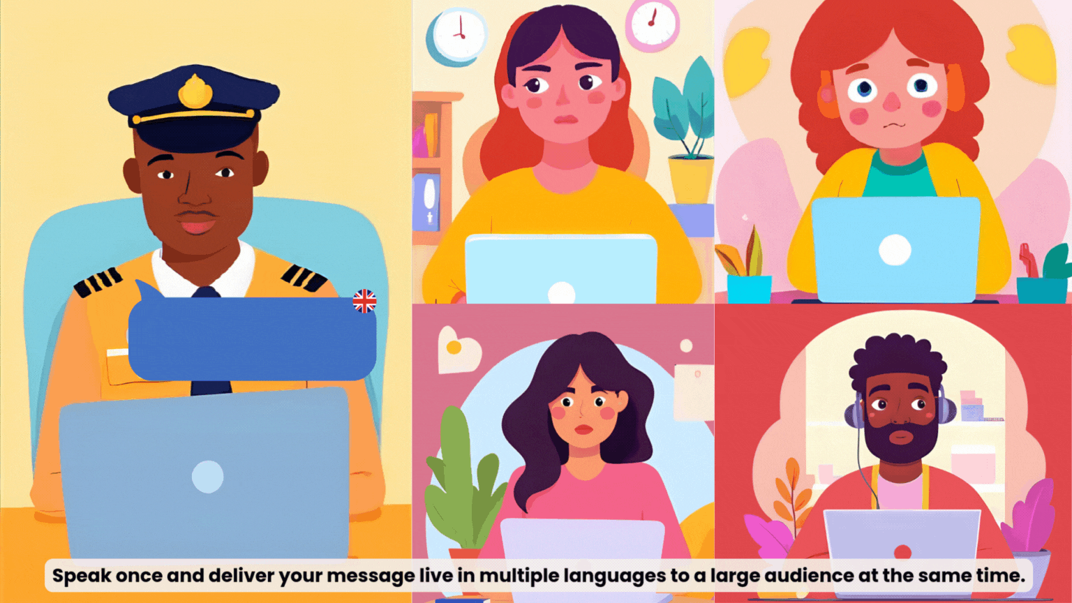 Multilingual Broadcast with VideoTranslatorAI